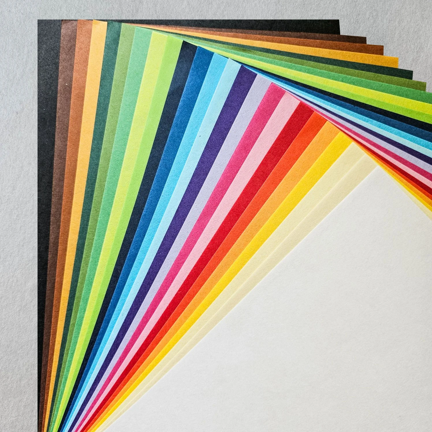 A4 Solid-colored Kozo Paper Pack (48 sheets, 24 designs) - Image 3