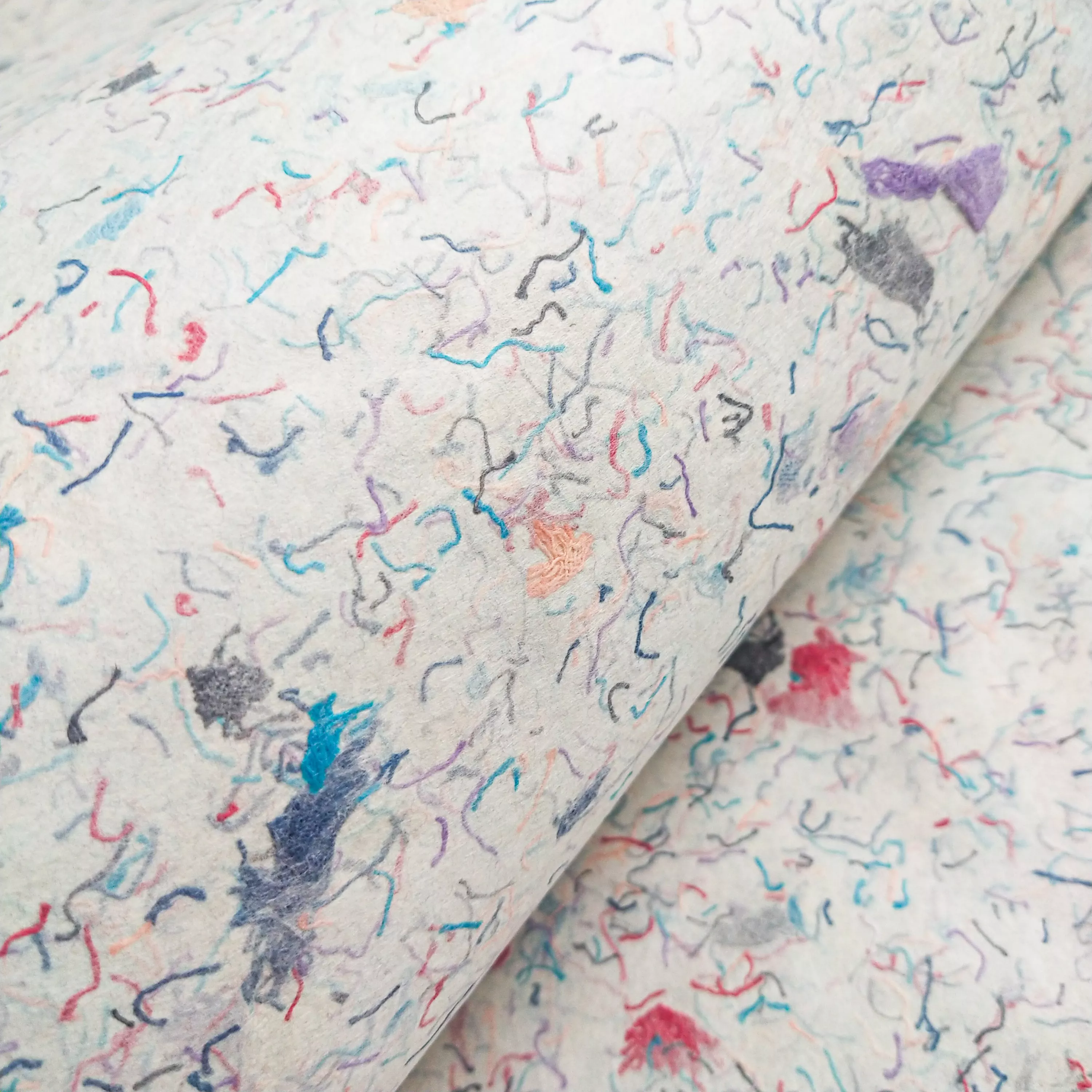 Colorful Cotton Confetti Kozo Paper (Party Popper) - Image 3