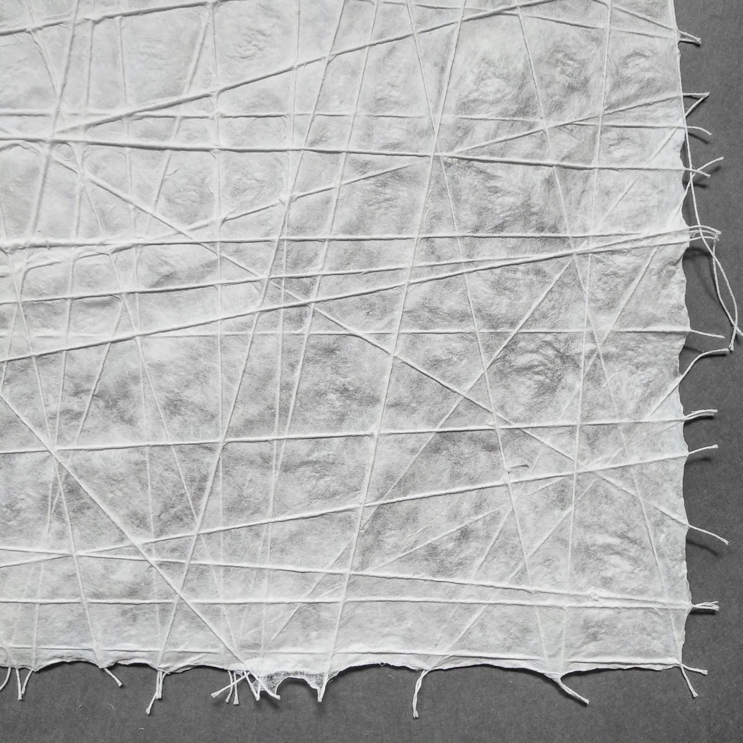 Handmade Interlace Kozo Paper (White) - Image 5