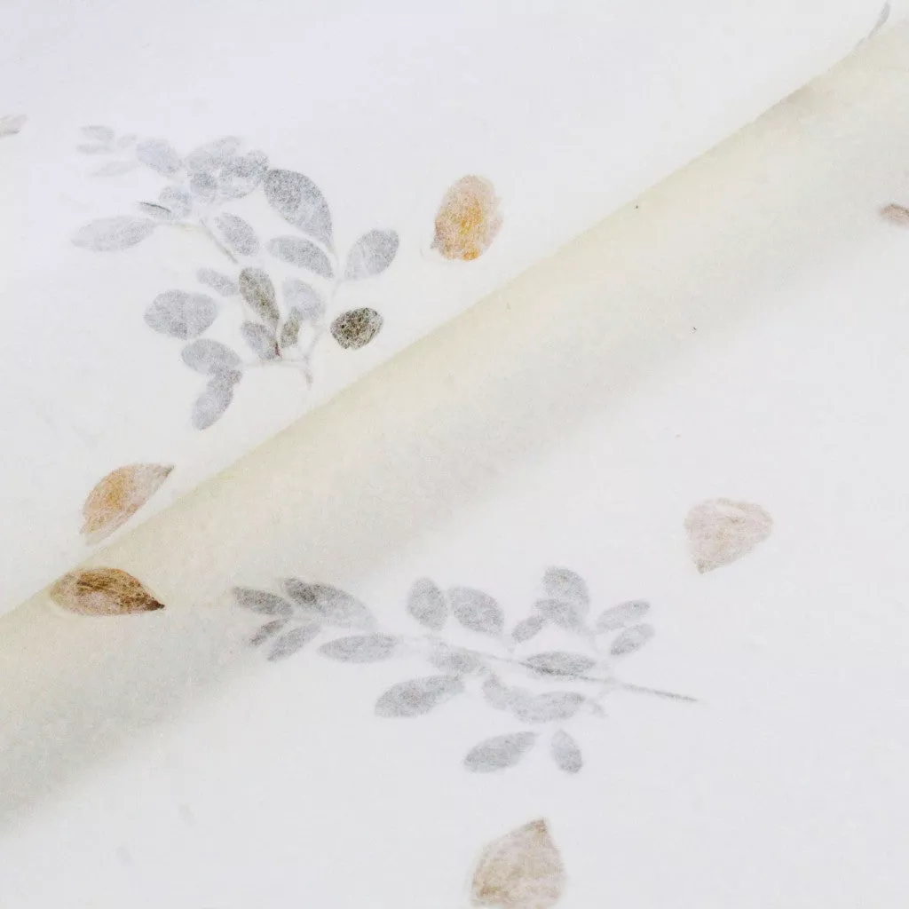 Handmade Kozo Paper with Flowers (Design 5) - Image 4