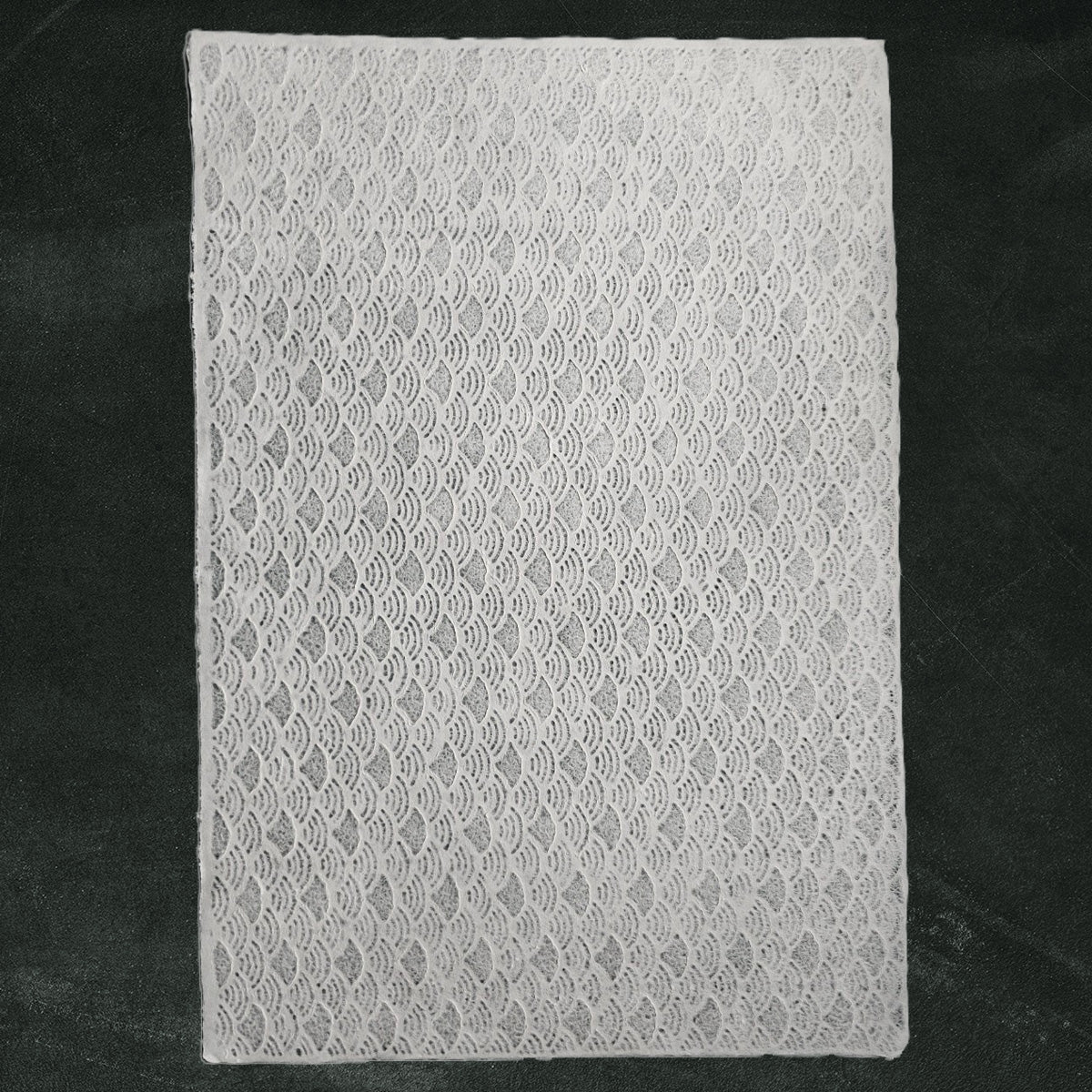 Handmade Lace Kozo Paper (Fan) - Image 2