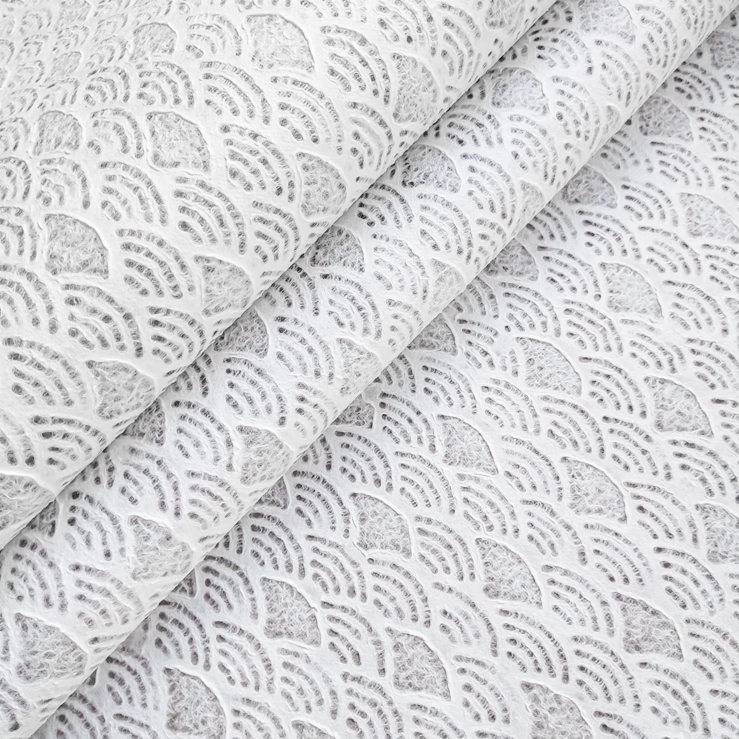 Handmade Lace Kozo Paper (Fan) - Image 5
