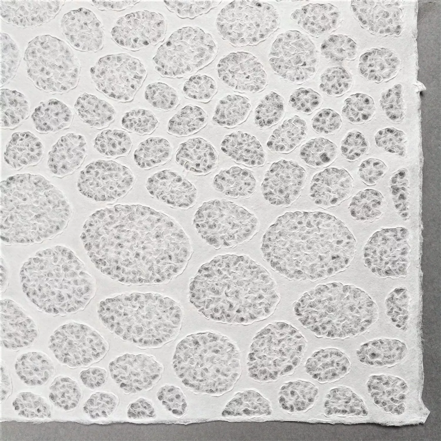 Handmade Lace Kozo Paper (Stone) - Image 4