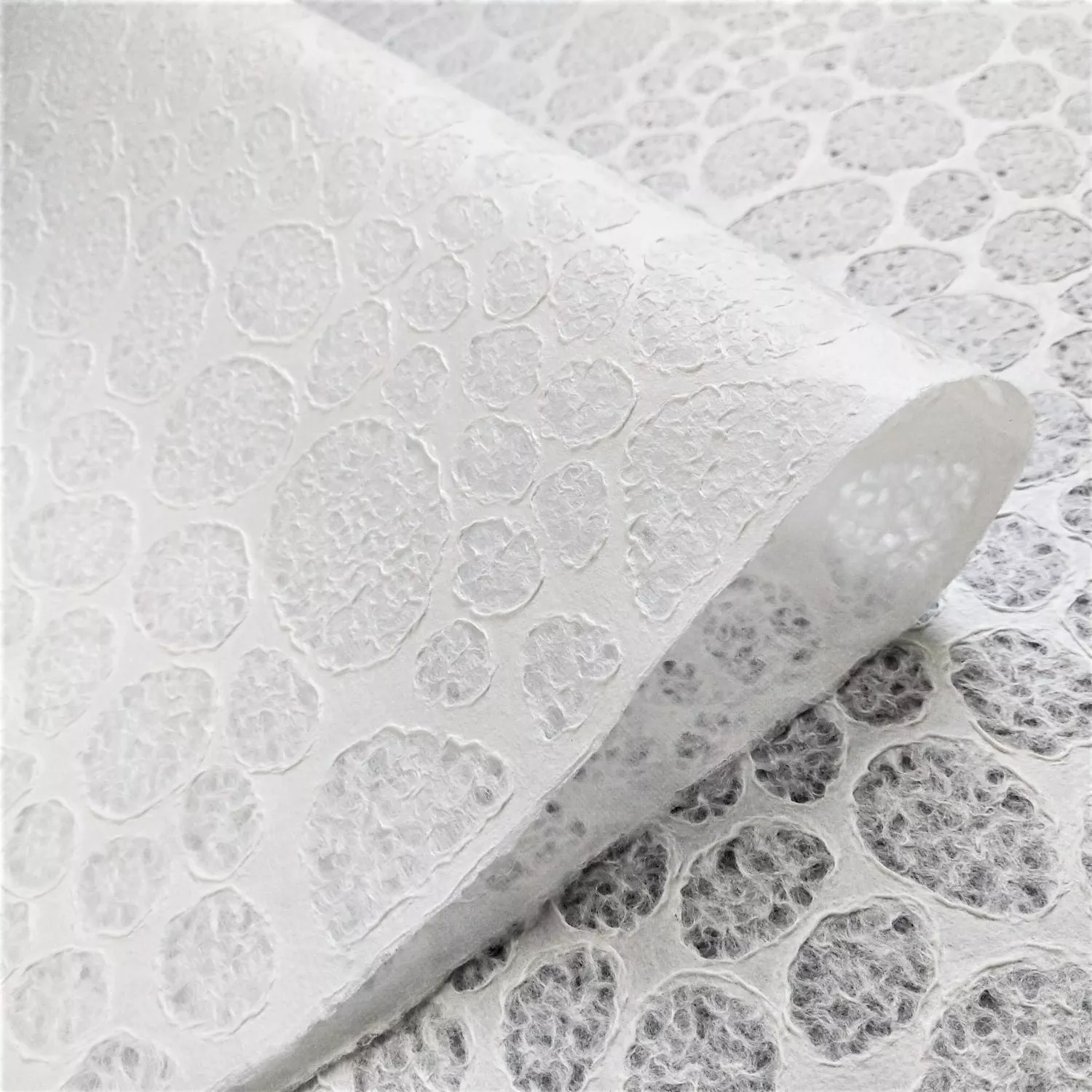 Handmade Lace Kozo Paper (Stone) - Image 5