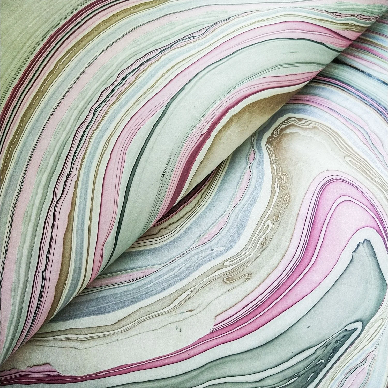 Marble Kozo Paper - Design 5 - Image 4