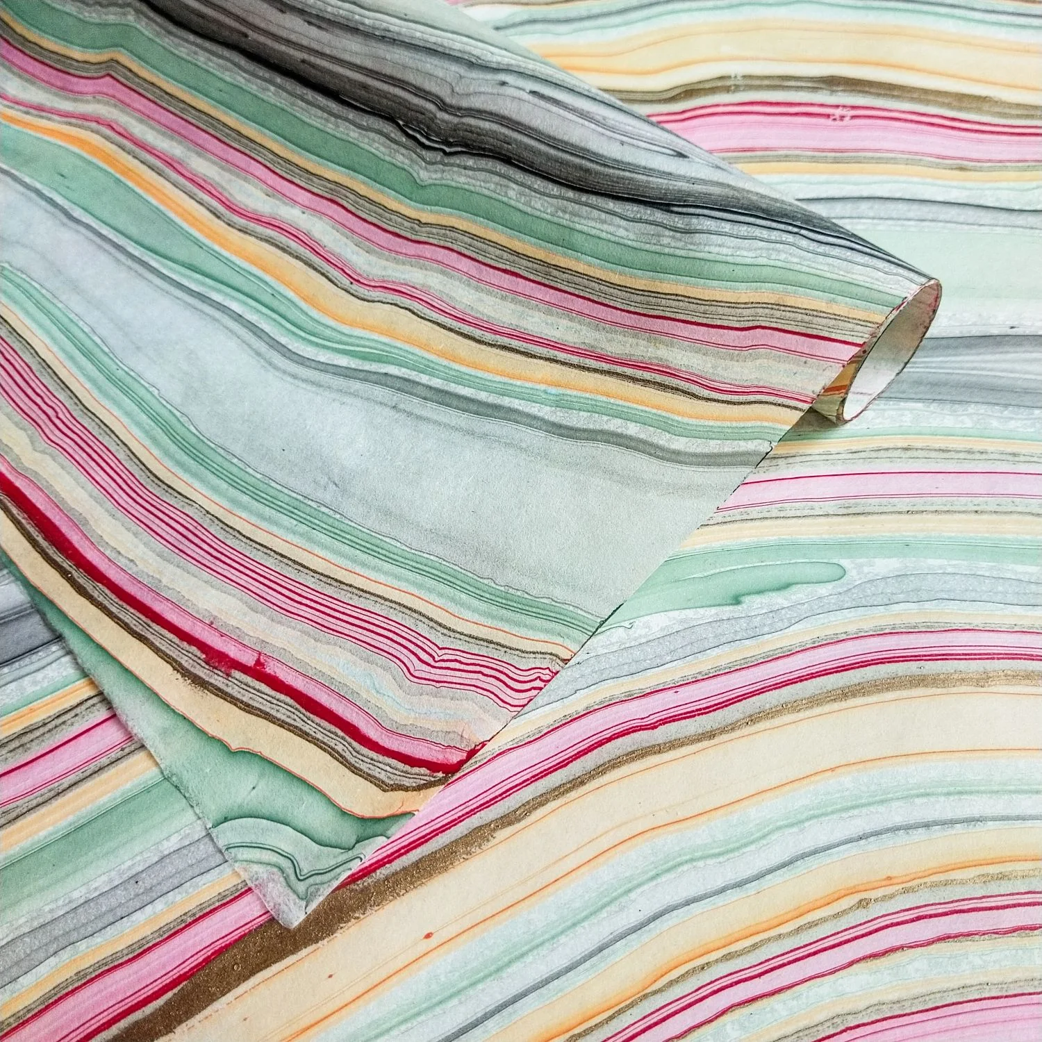 Marble Kozo Paper - Design 6