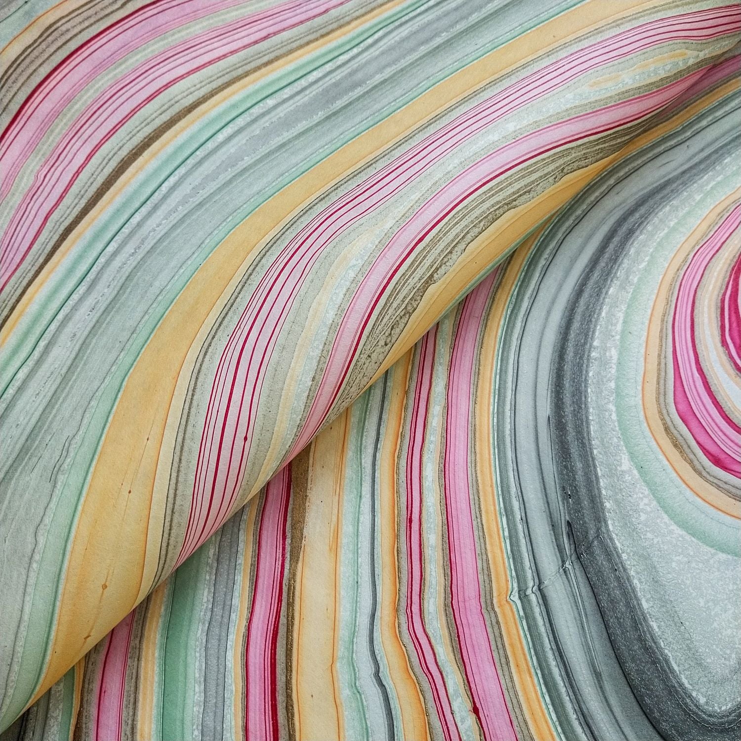 Marble Kozo Paper - Design 6 - Image 4