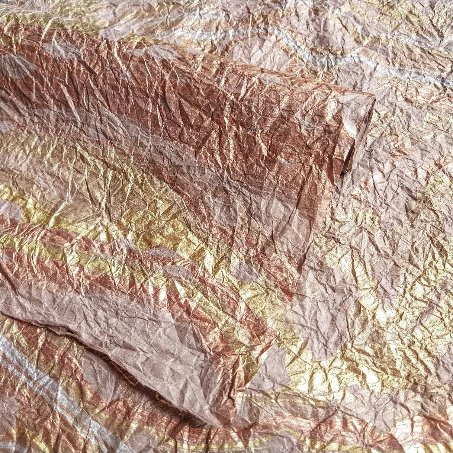 Milano Kozo Paper - Design 11 (Taupe) - Image 3