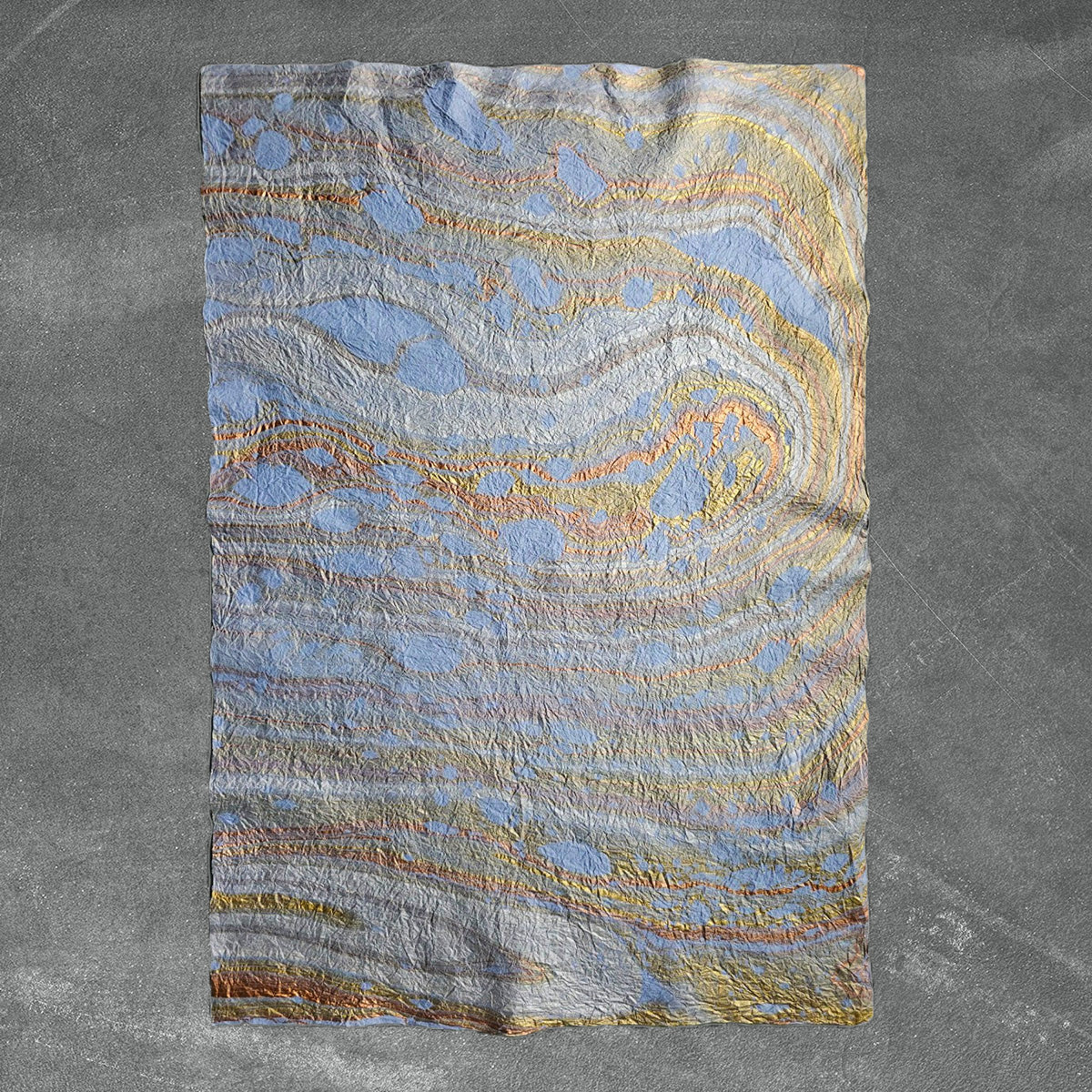 Milano Kozo Paper - Design 13 (Light Blue) - Image 2