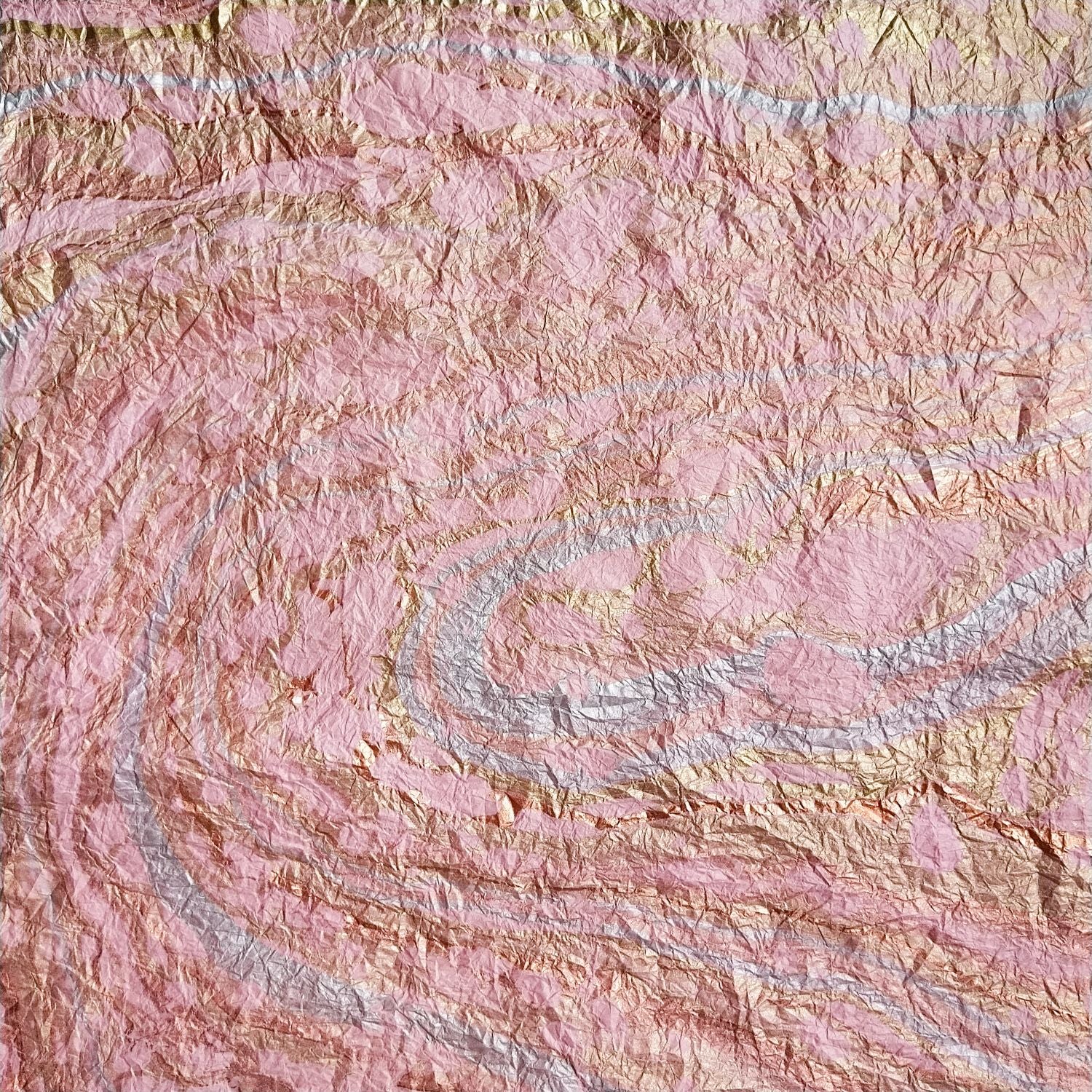 Milano Kozo Paper - Design 15 (Pink) - Image 4