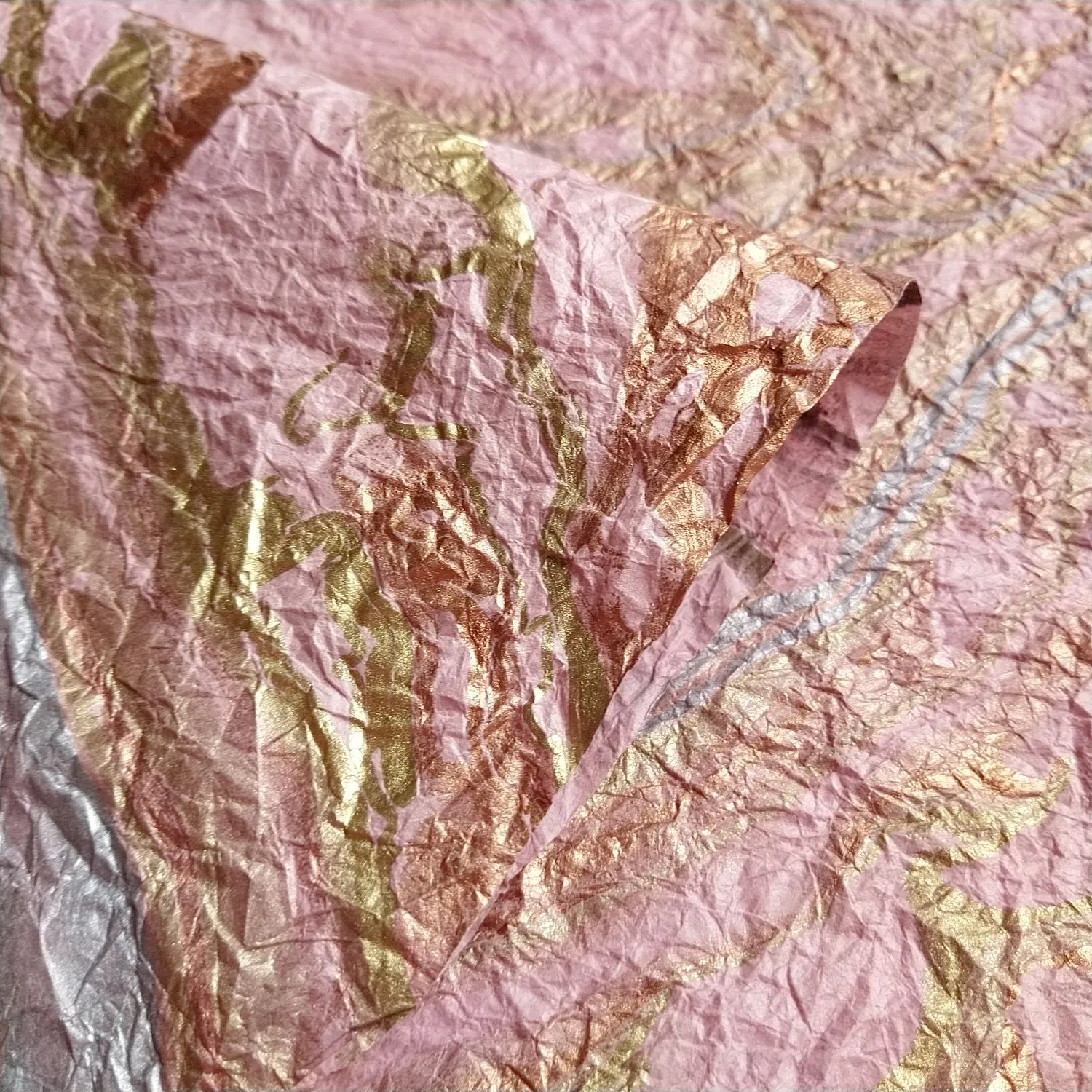 Milano Kozo Paper - Design 15 (Pink) - Image 6