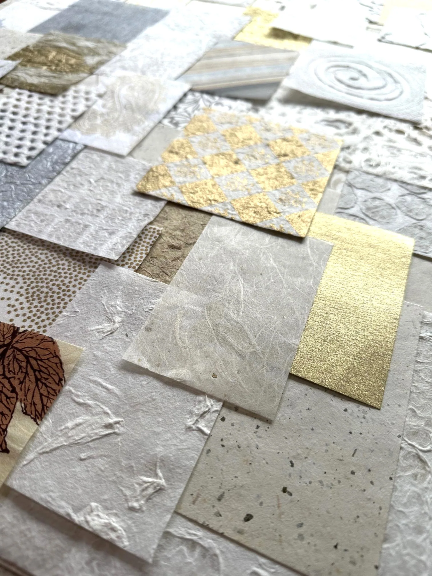 Mulberry Paper Scrap Pack (100 Pieces) - Golden Harvest - Image 5