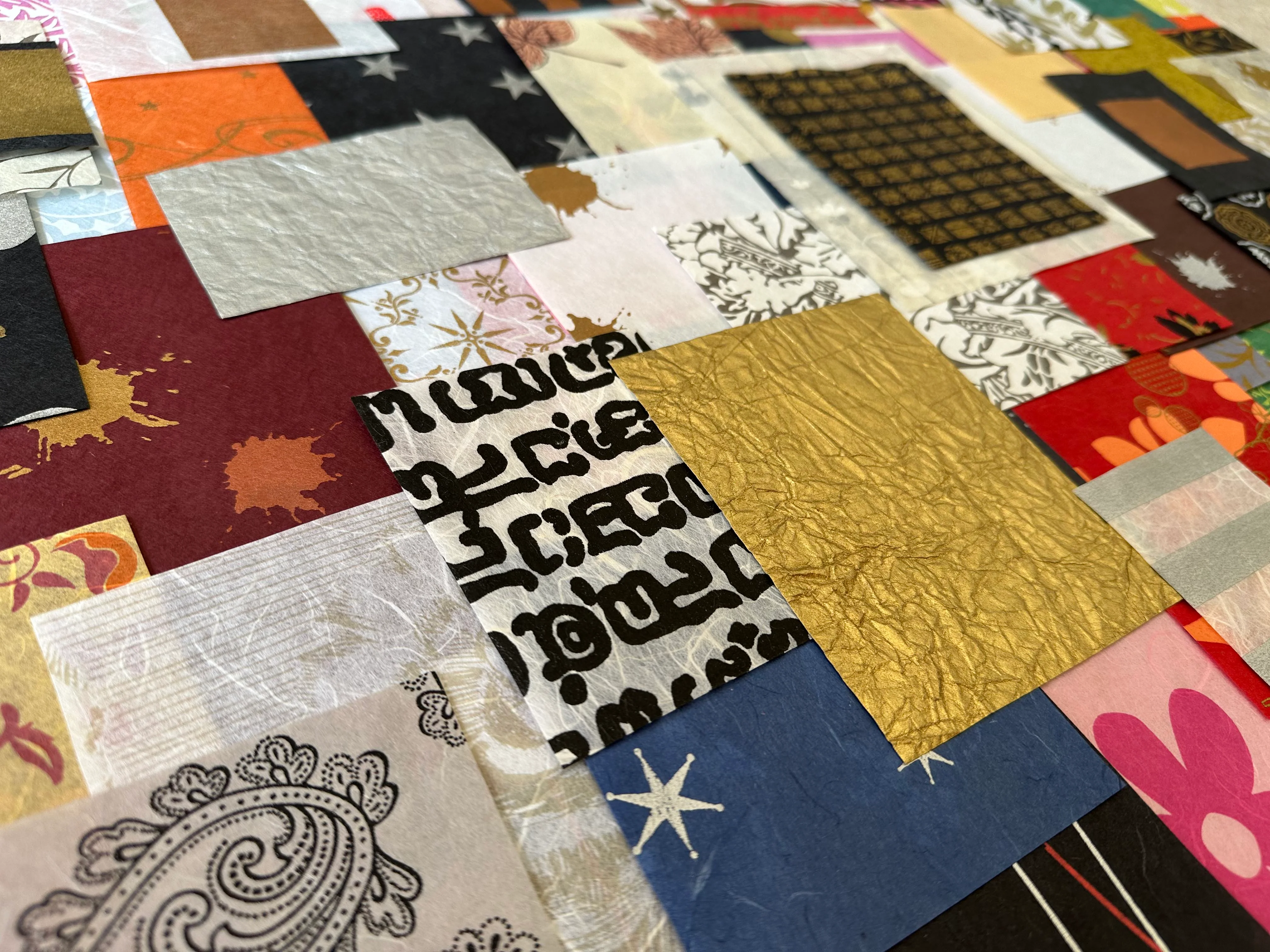 Mulberry Paper Scrap Pack (100 Pieces) - Print Carnival - Image 4