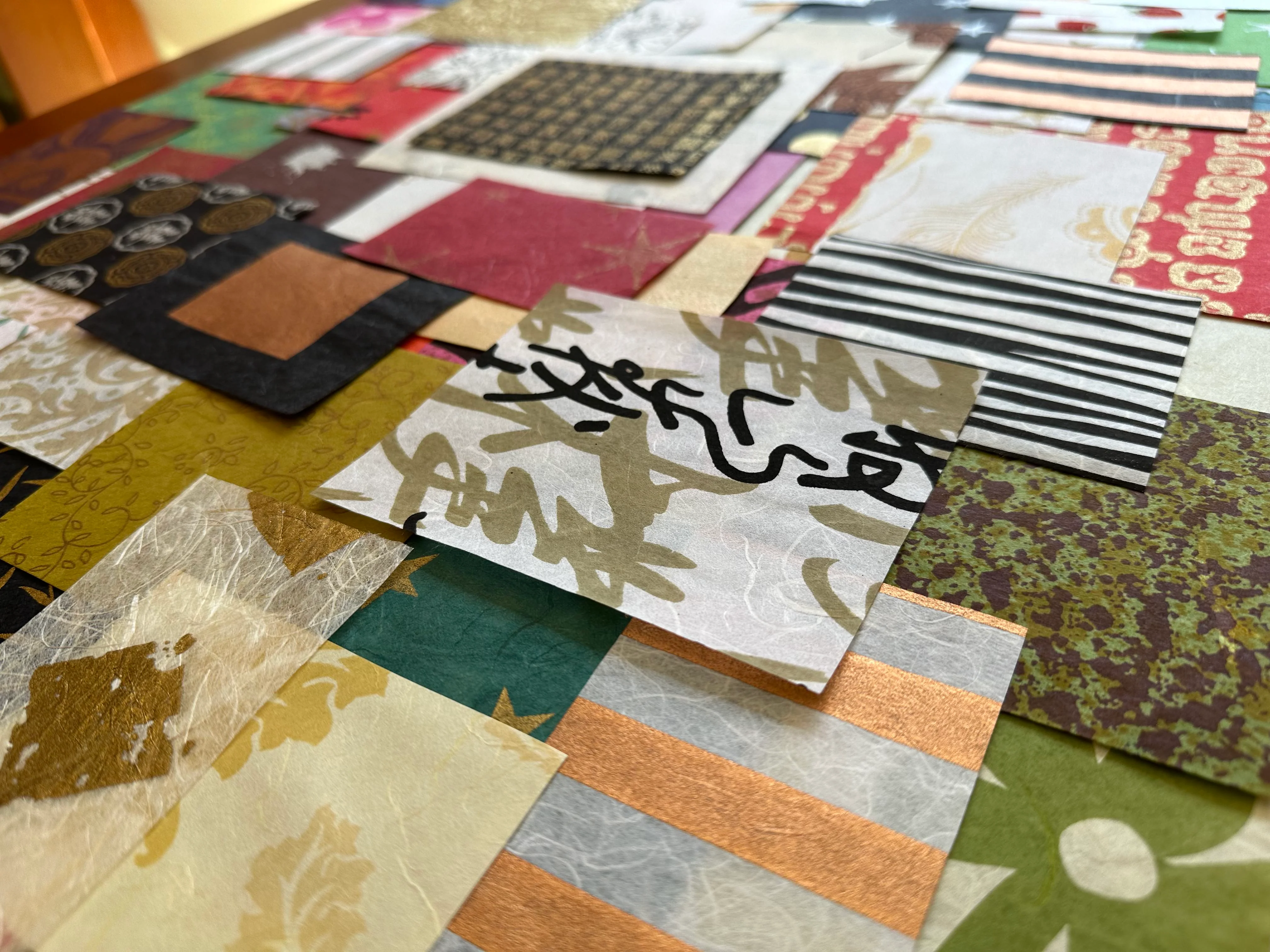 Mulberry Paper Scrap Pack (100 Pieces) - Print Carnival - Image 5