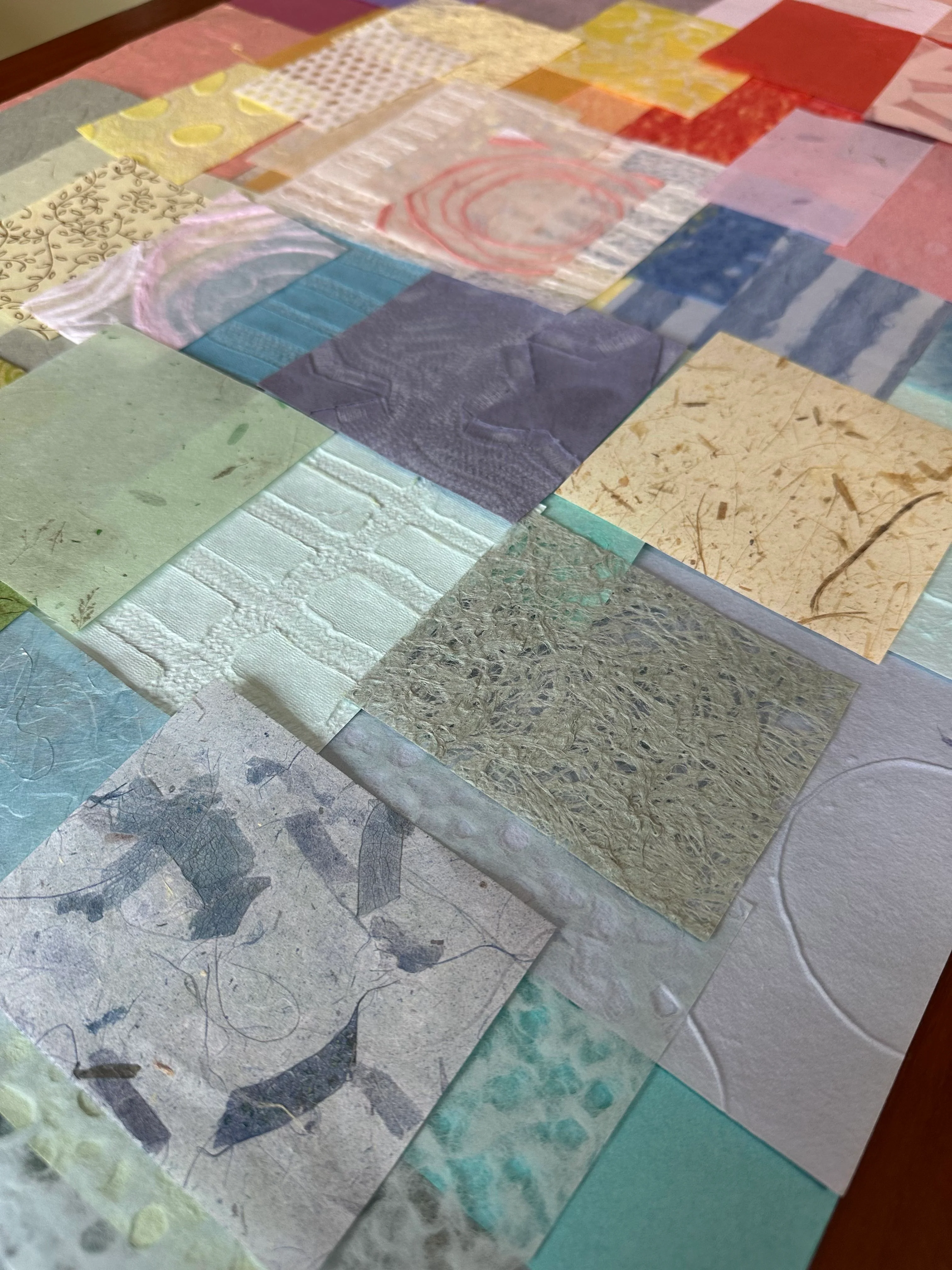 Mulberry Paper Scrap Pack (100 Pieces) - Spring Pastel - Image 3