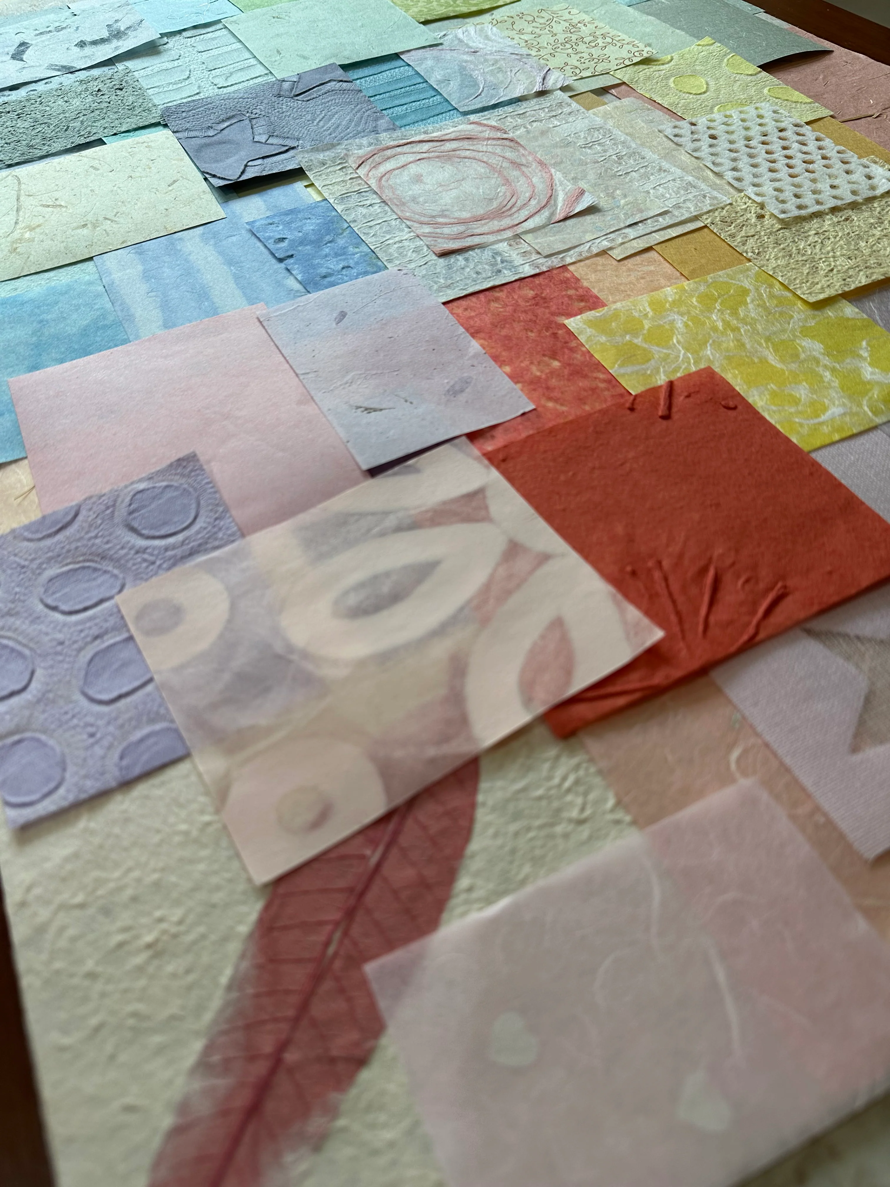 Mulberry Paper Scrap Pack (100 Pieces) - Spring Pastel - Image 4