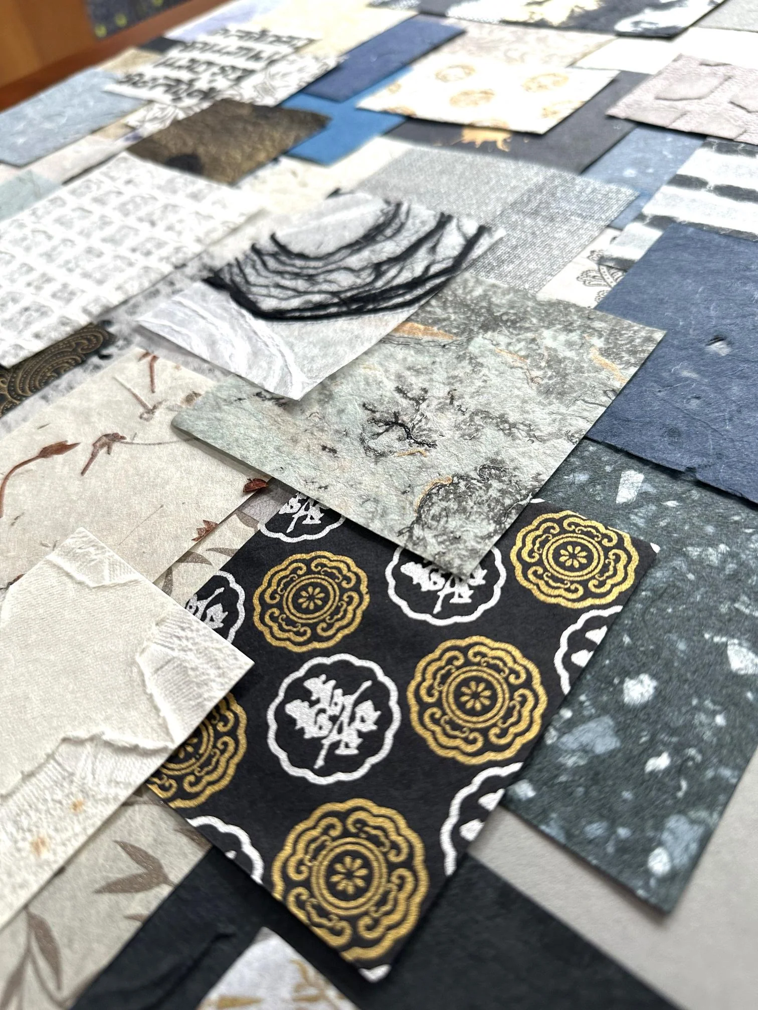 Mulberry Paper Scrap Pack (100 Pieces) - Winter Solace - Image 3
