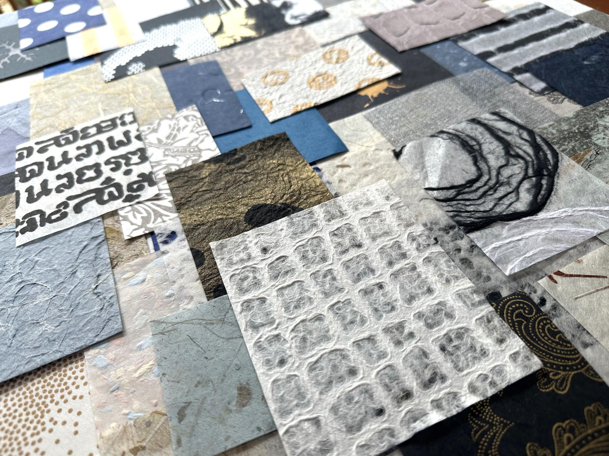 Mulberry Paper Scrap Pack (100 Pieces) - Winter Solace - Image 5