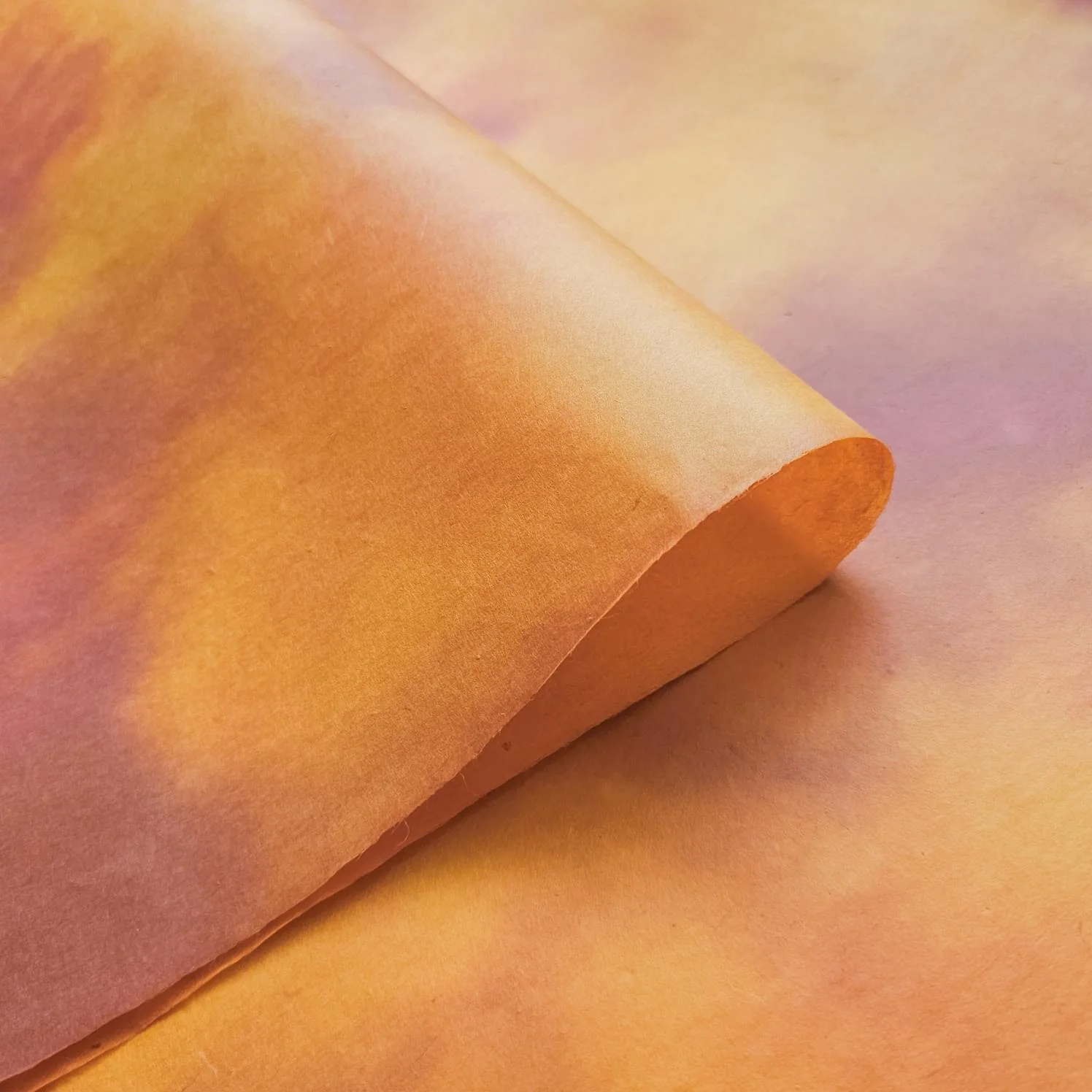 Ombre Kozo Paper (#7 Amber Dawn) - Image 5