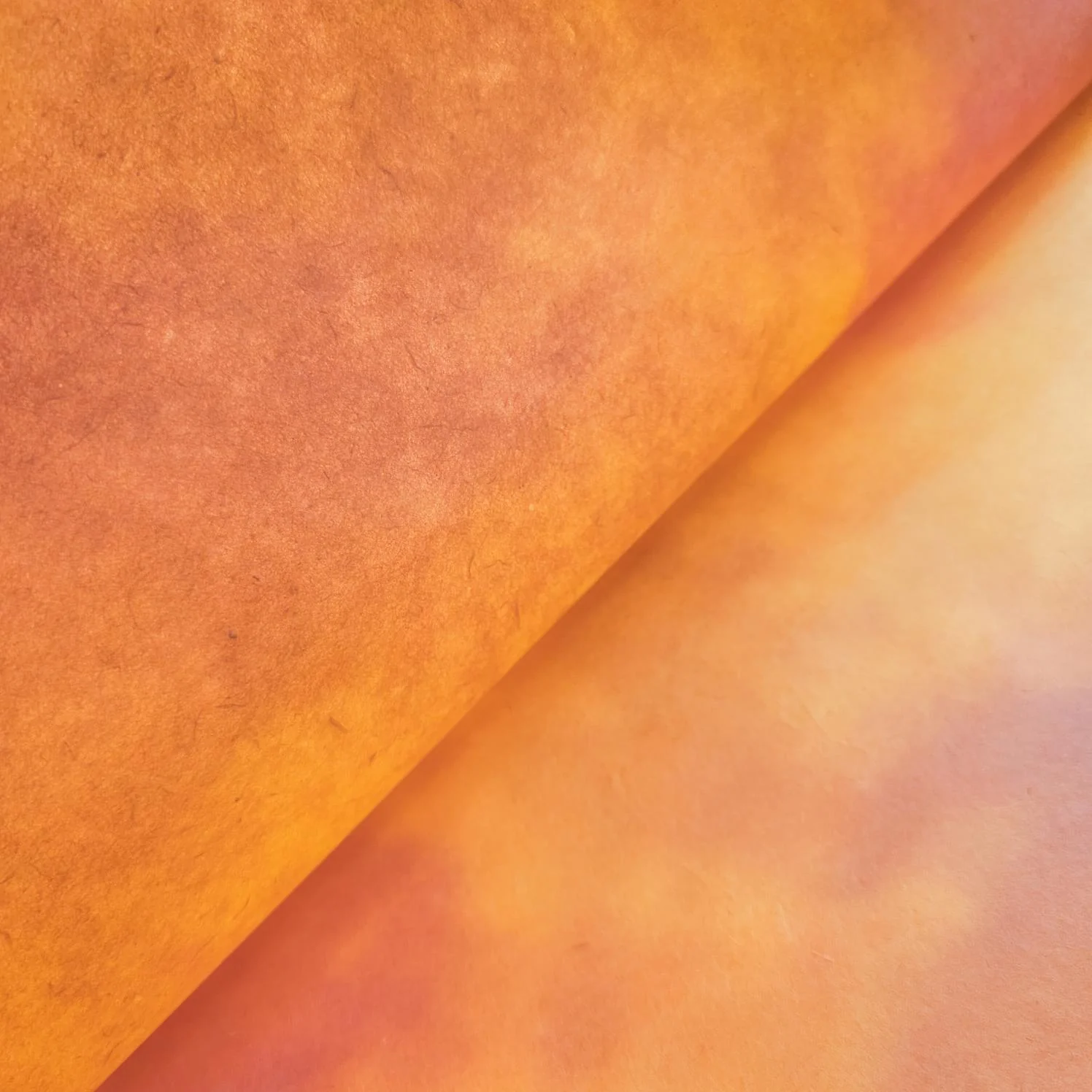 Ombre Kozo Paper (#7 Amber Dawn) - Image 6