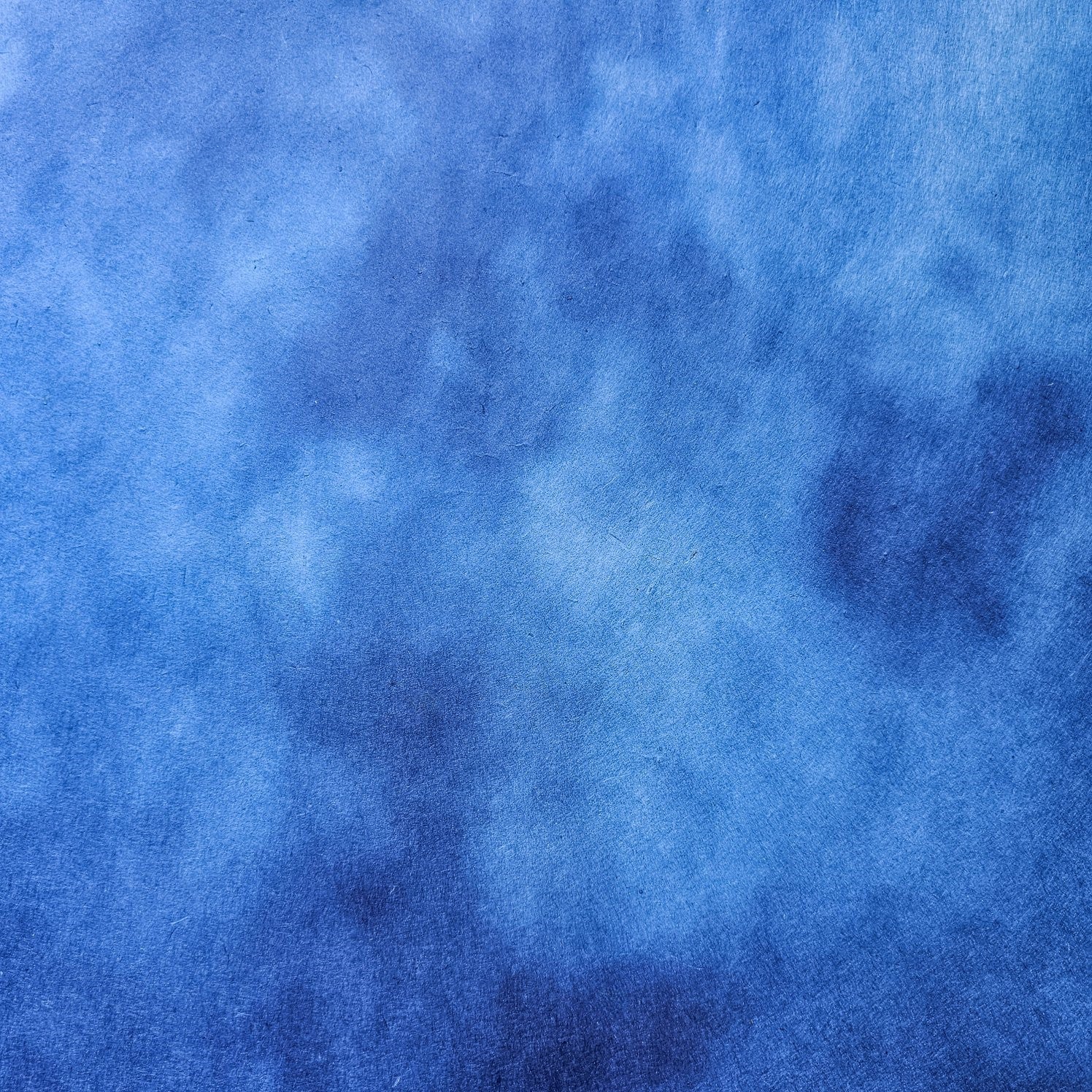 Ombre Kozo Paper (#8 Cerulean Blue) - Image 4
