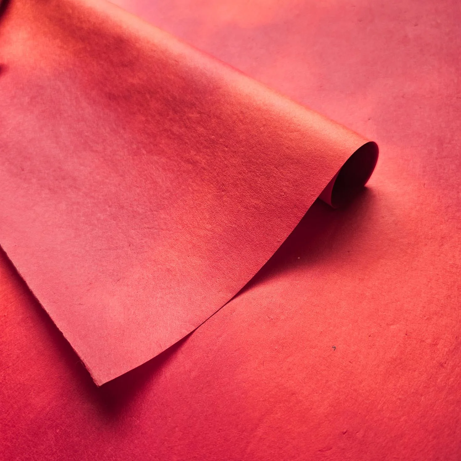 Ombre Kozo Paper (#9 Scarlet Dusk) - Image 3