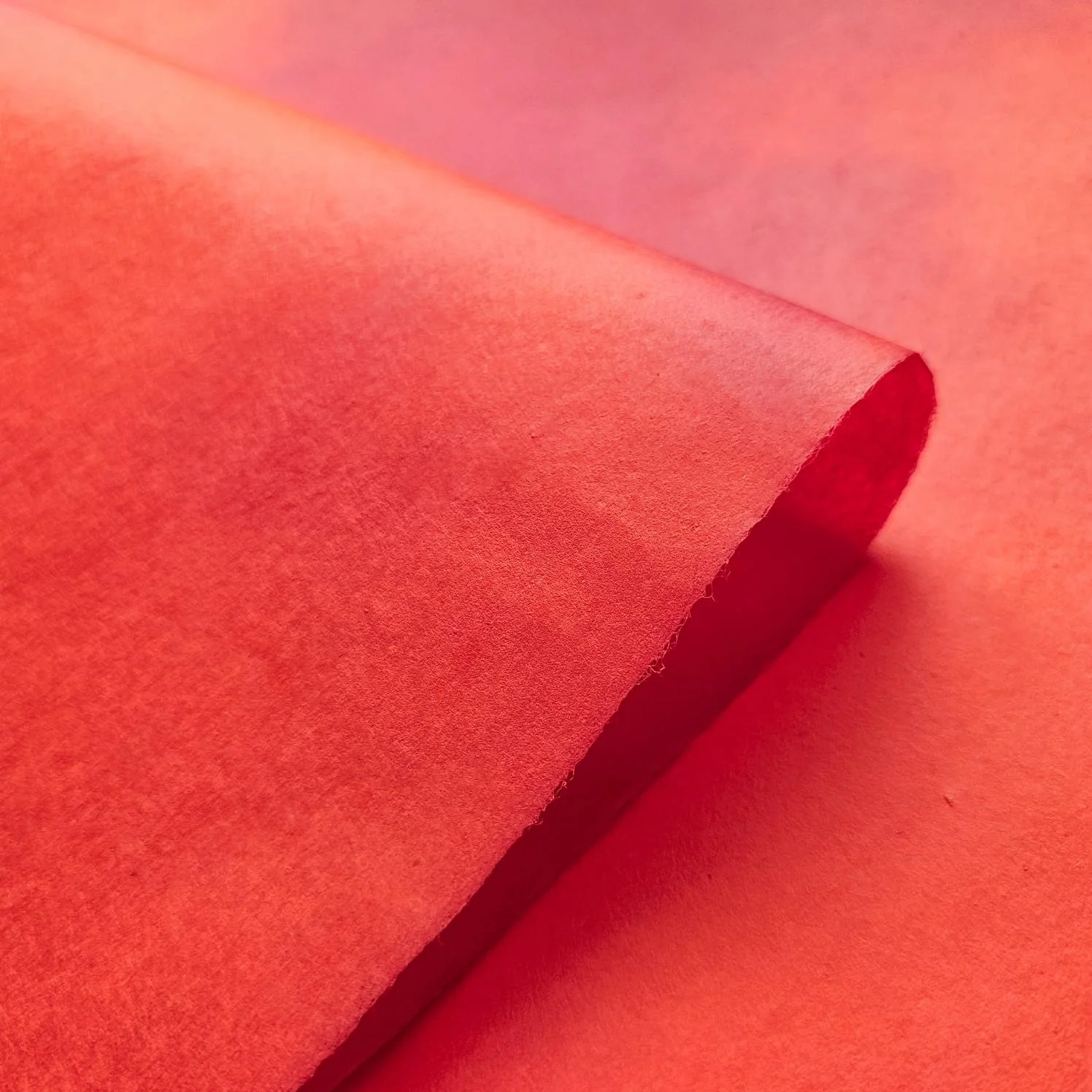 Ombre Kozo Paper (#9 Scarlet Dusk) - Image 6