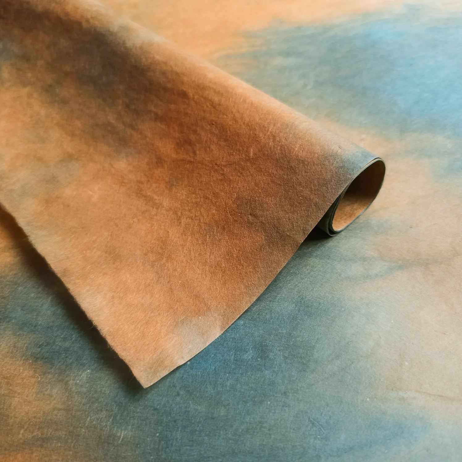 Ombre Kozo Paper (#6 Woodland Overcast) - Image 3