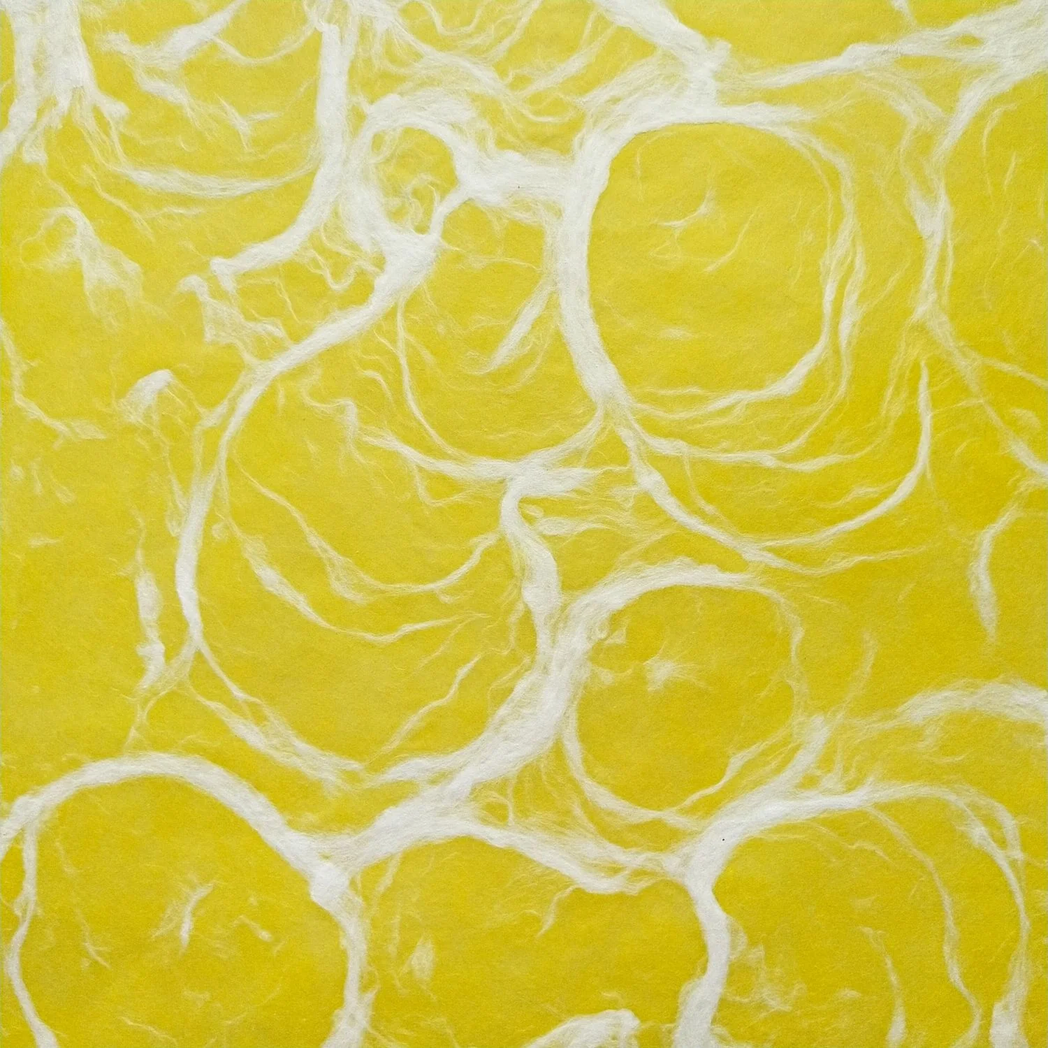 Ripple Kozo Paper (White on Yellow) - Image 3
