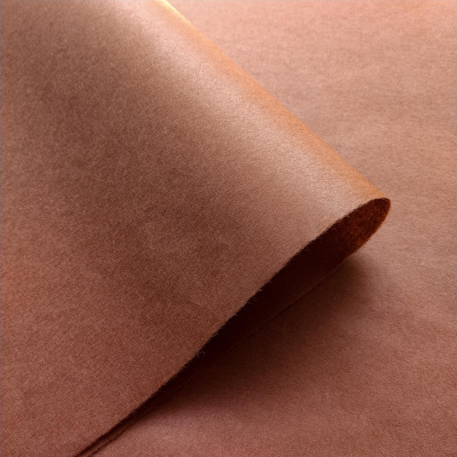 Solid-Colored Kozo Paper (Amber Brown) - Image 4