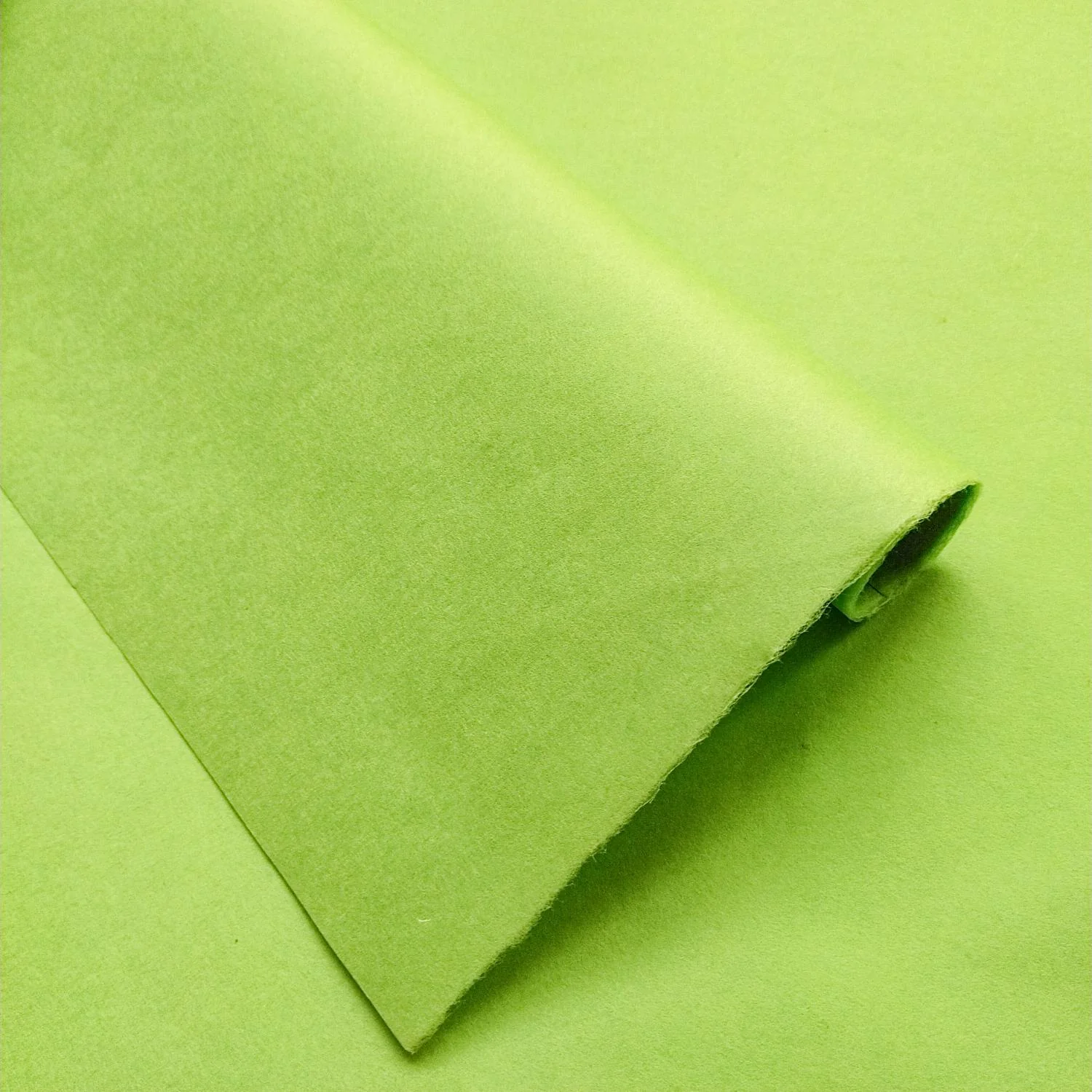 Solid-Colored Kozo Paper (Olive Green) - Image 2