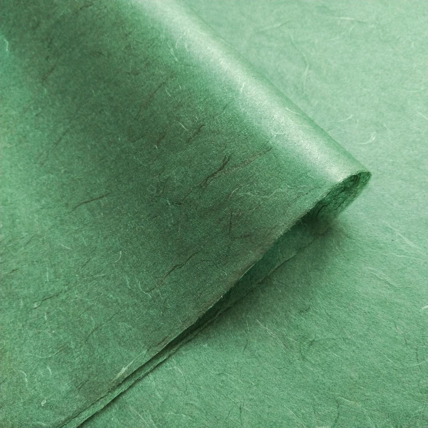 Unryu Kozo Paper (Amazon Green) - Image 4