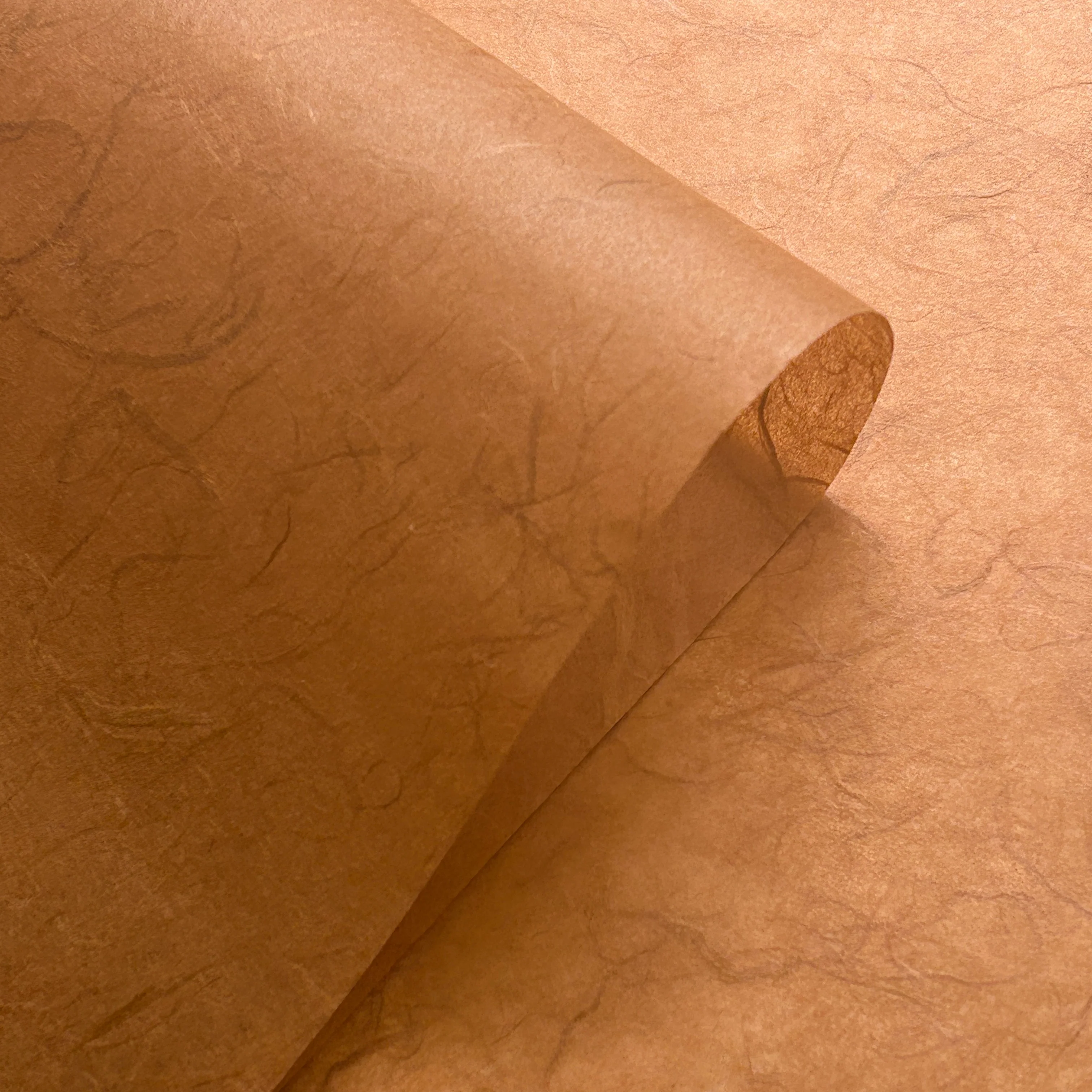 Unryu Kozo Paper (Amber Brown) - Image 4