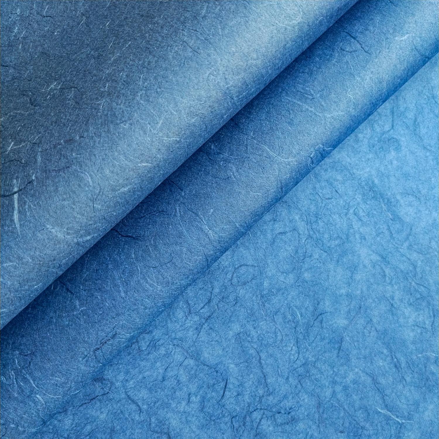 Unryu Kozo Paper (Cobalt Blue)