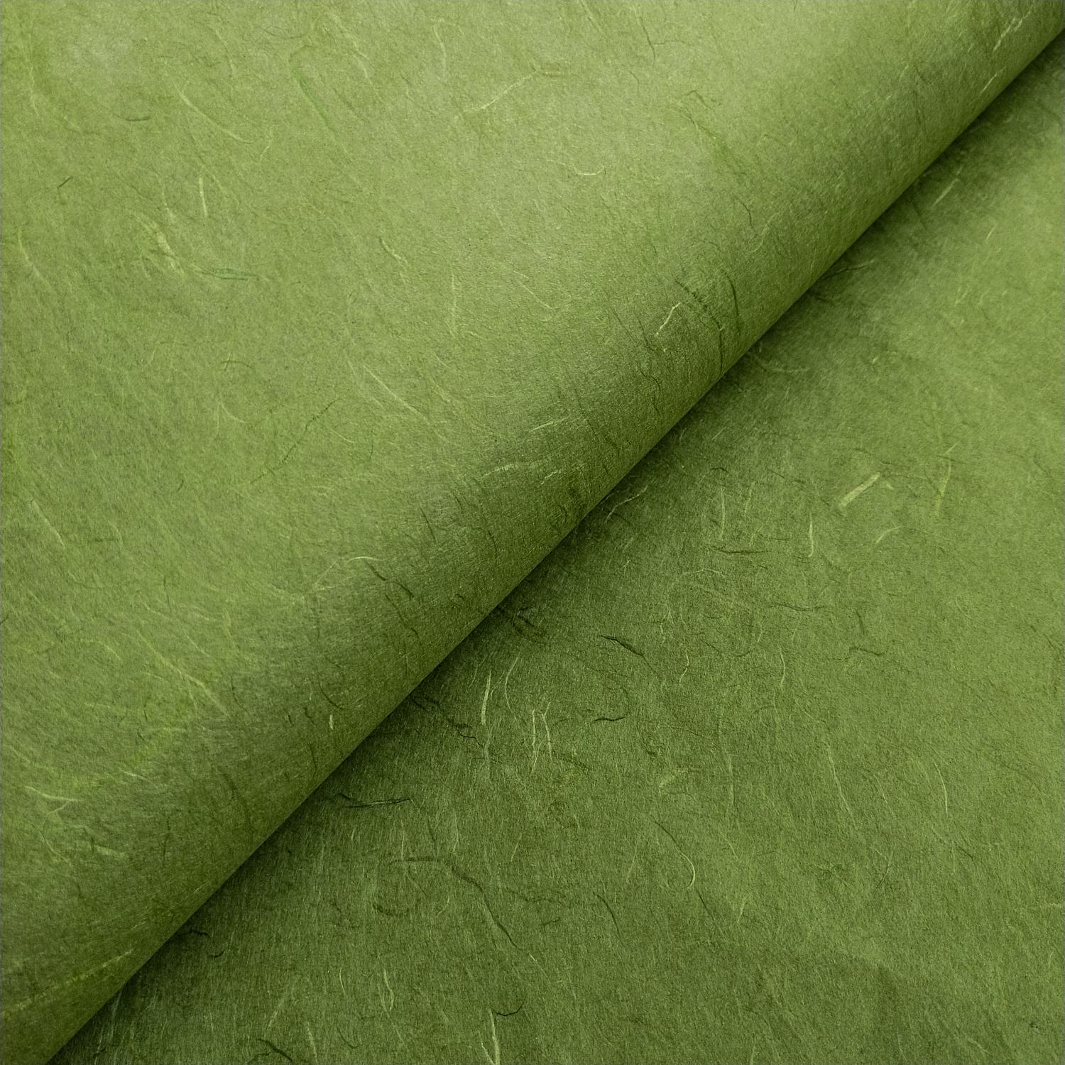 Unryu Kozo Paper (Fern Green) - Image 5
