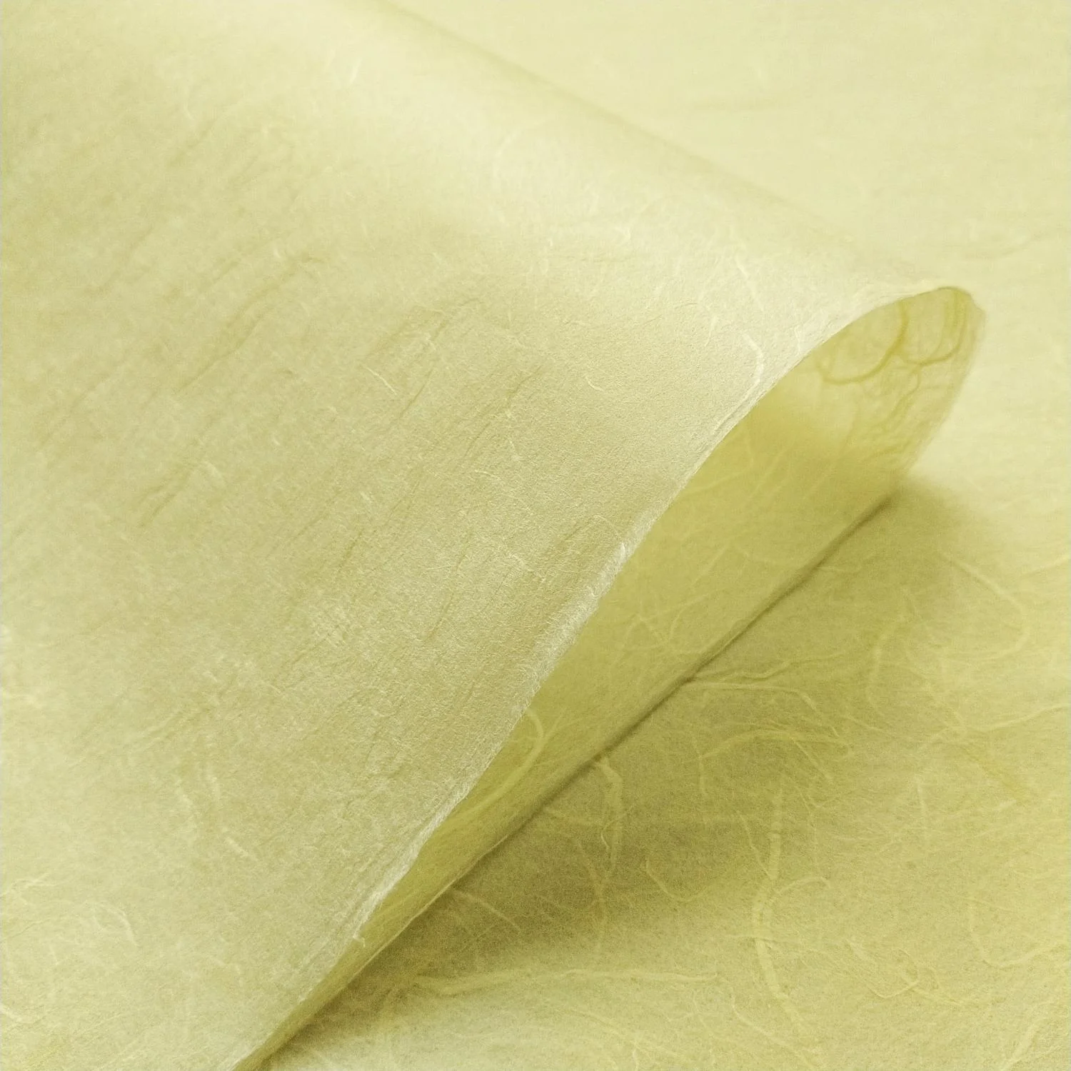 Unryu Kozo Paper (Lemon Yellow) - Image 4